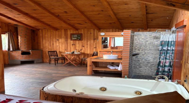 Люкс Deluxe Cabañas El Estribo Hotel
