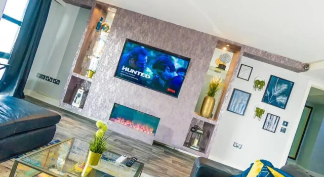 Апартаменты Luxury 9ine Bull Ring Apartment, Stunning city view, Free Parking, Amazing Fireplace