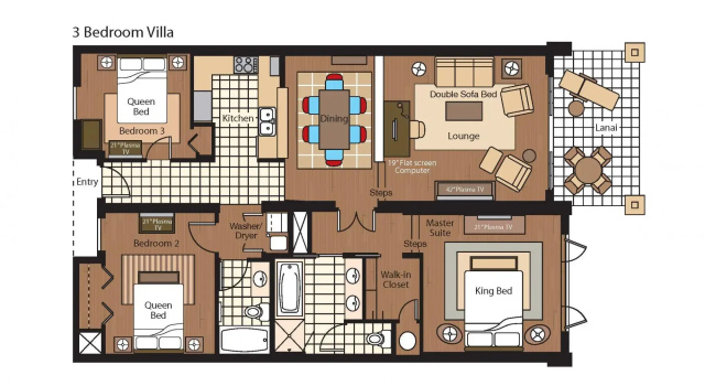 3-Bedroom Villa 115 in Kahuku, Забронировать Вилла Сэнд-Айленд США