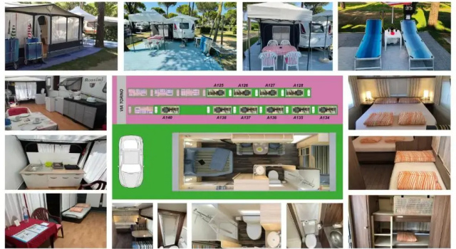 WMC BUSCHMANN camping-in-venedig Wohnwagenvermietung at UNION LIDO Cavallino, Забронировать Кемпинг Отели Венето с бассейном, Бассейн