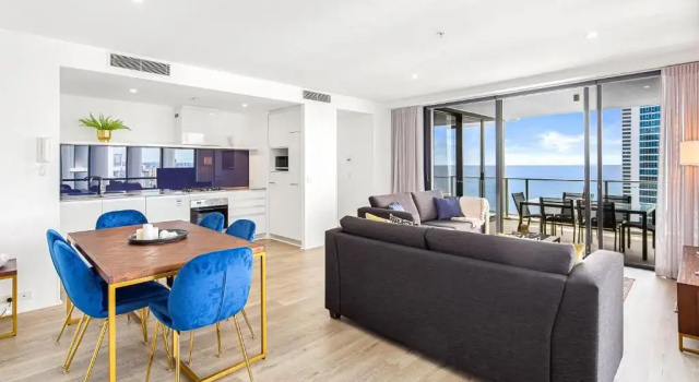 Номер Standard с 2 комнатами с видом на океан Circle on Cavil Holidays Gold Coast