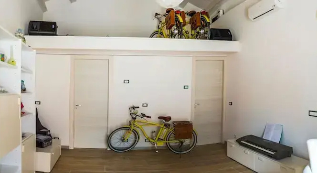 Четырёхместный номер Standard с видом на внутренний двор La Casa di Penelope B&B