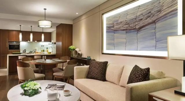 Апартаменты с 2 комнатами Marriott Executive Apartments Tianjin TEDA