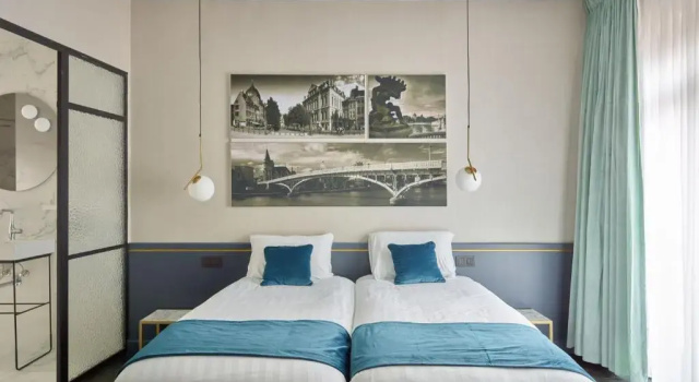 Двухместный номер Deluxe Amosa Liège City Centre Hotel