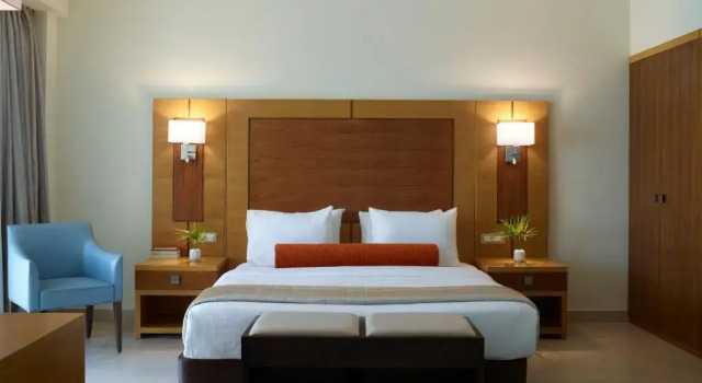 Одноместный номер с видом на сад Apollo Blue