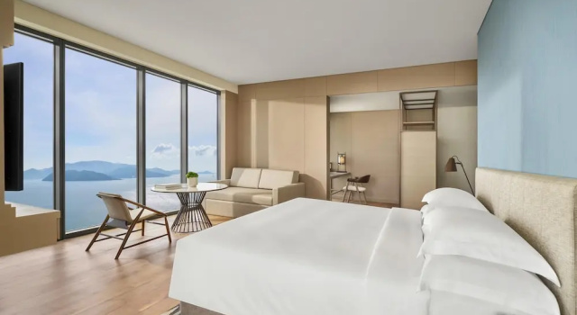 Двухместный номер Deluxe с балконом и с видом на океан Hyatt Regency Nha Trang