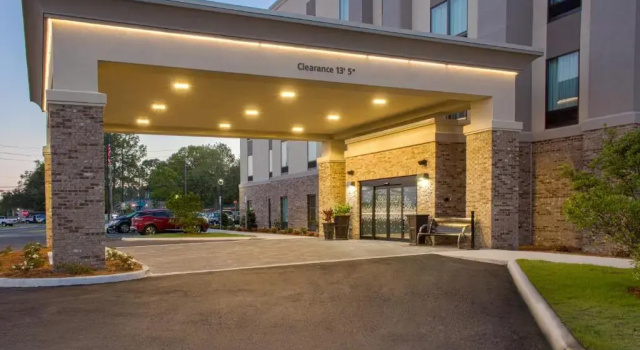 Hampton Inn Crestview South I-10, Fl, Забронировать Отель Крествью Панхэндл Флорида