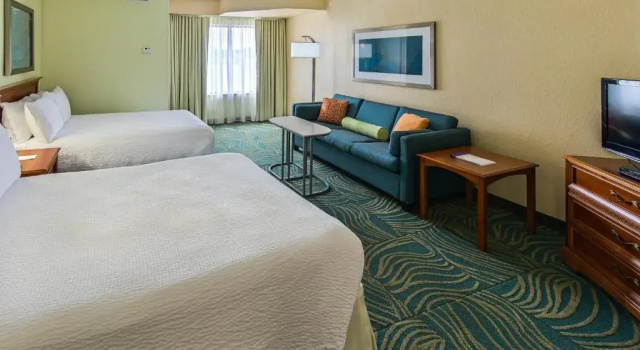 Двухместный люкс SpringHill Suites by Marriott Orlando North-Sanford