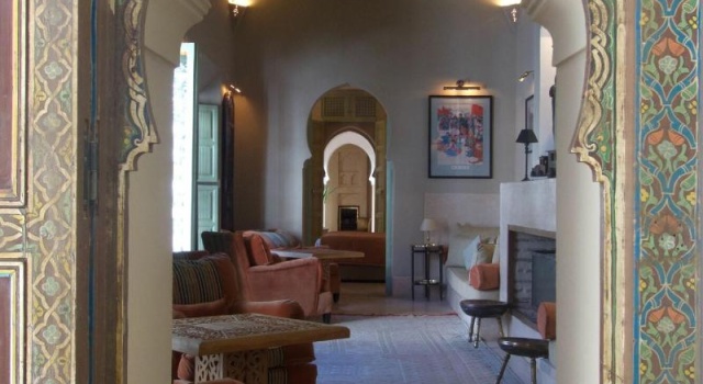 Люкс с красивым видом из окна Riad Camilia