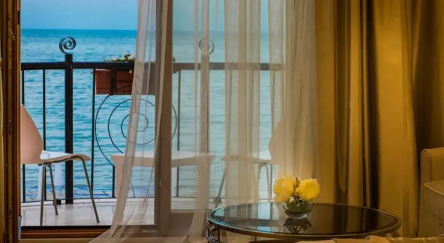 Двухместный номер Deluxe с видом на море Hotel Residence Dune - Free Beach Access