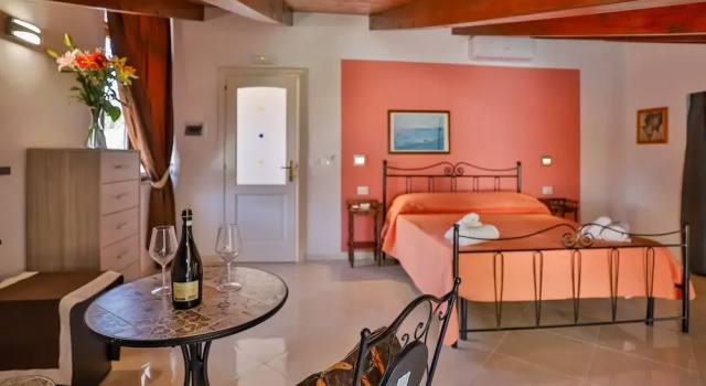 Номер Deluxe с балконом Il Pineto Paestum Food & Rooms