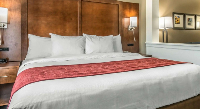Двухместный люкс Comfort Suites Dunnellon near Rainbow Springs