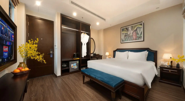 Hanoi Fiesta Grand Hotel and Spa, Забронировать Отель Хоанкием Ханой, рядом с BIDV Tower