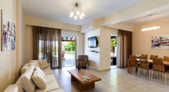 Villa Mediterranean Blue, Забронировать Вилла Геннадион остров Родос