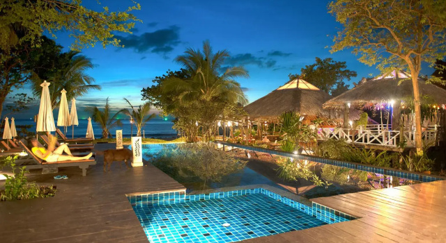 Двухместный номер Deluxe с частичным видом на море LaLaanta Hideaway Resort