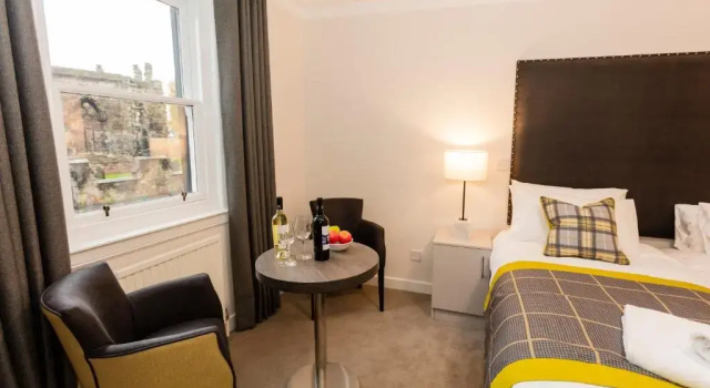 Standard- dobbelt værelse Dalkeith Aparthotel