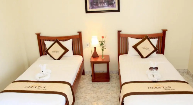 Номер Standard с балконом Thien Tan Villa with Private Pool