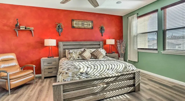 Luxe Goodyear Home w/ Serene Backyard & Game Room