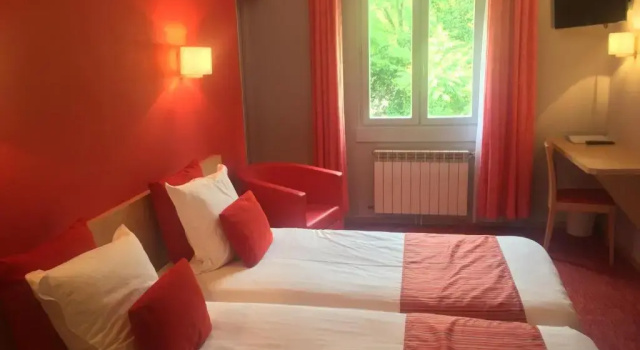 Двухместный номер Comfort Logis Hôtel La Terrasse Fleurie