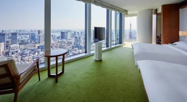 Andaz Suite с видом на залив Andaz Tokyo - A Concept by Hyatt