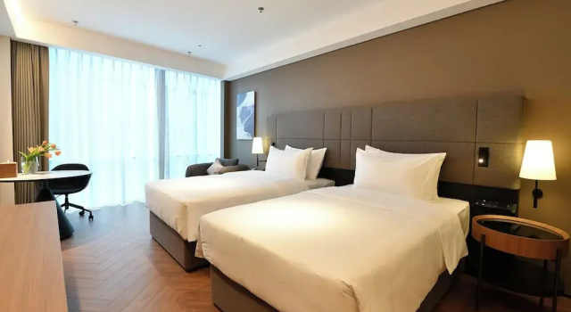 Двухместный номер Superior с видом на город Intercity Hotel Futian Bin He Zhongzhou Bay