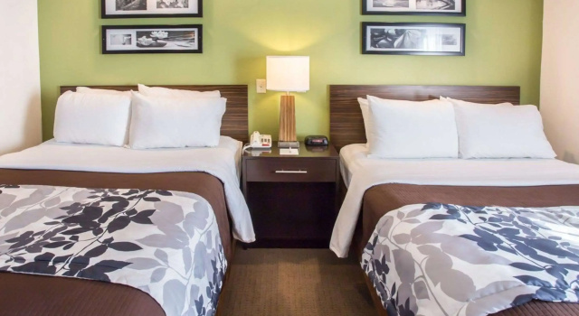 Четырёхместный номер Standard Sleep Inn Nashville North - Downtown Area