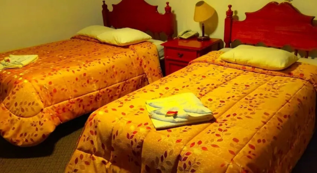 Standardní Třílůžkový pokoj a výhledem do dvora Hostal Monarca