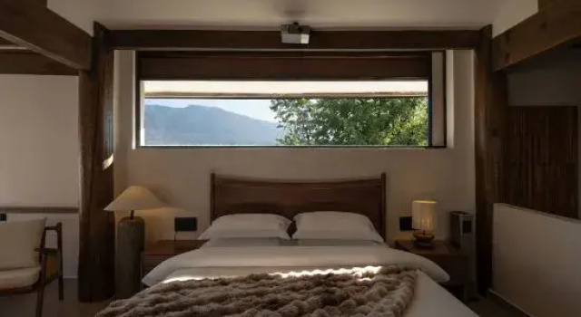 Люкс с красивым видом из окна TerraWind Wabi-sabi Guesthouse | Snow Mountain