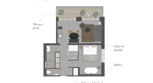 Апартаменты Deluxe Boutique Hotel Benedict Noordwijk