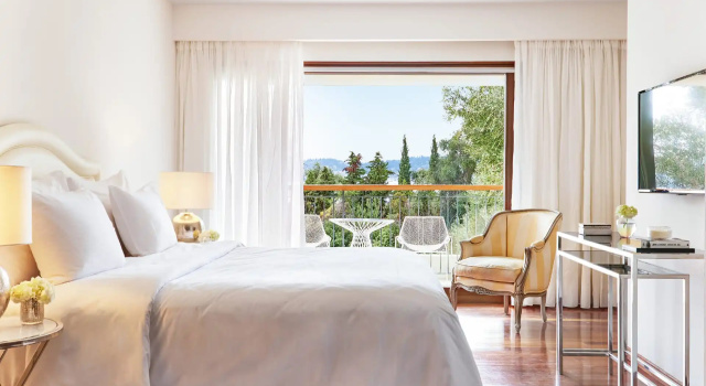 Вилла с частным бассейном с 3 комнатами рядом с пляжем Corfu Imperial, A Grecotel Resort to Live