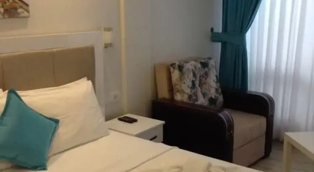 Двухместный номер Comfort с балконом и с видом на море Mola Hotel