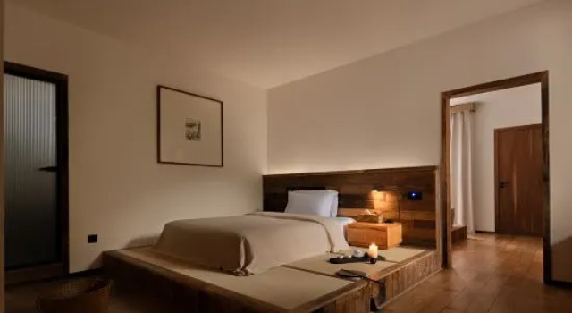 Номер Standard Emeishan Hetang Yunqi Tangquan Homestay