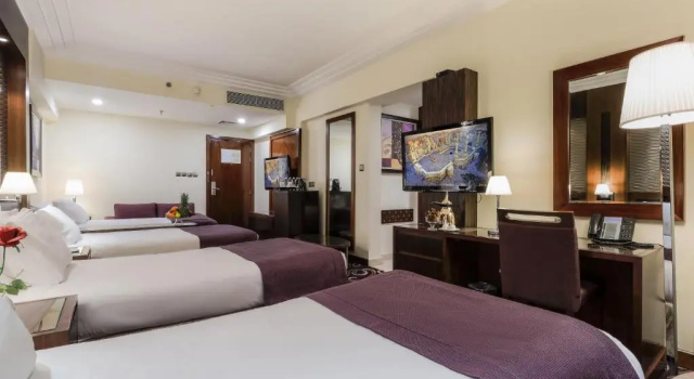 Четырёхместный номер Haram View Elaf Kinda Hotel