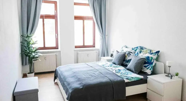 Апартаменты Top moderne Wohnung in Leipziger Altbau - Netflix inklusive