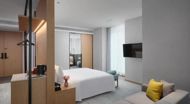 Номер Deluxe Q-Box Hotel Shangqiu Expo Center