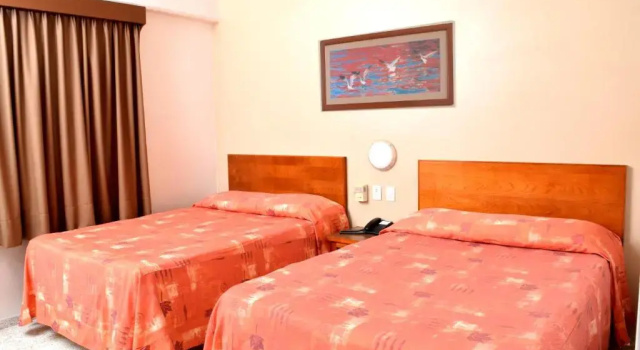 Двухместный номер Standard Hotel Delfines - a 2 calles del Acuario Veracruz