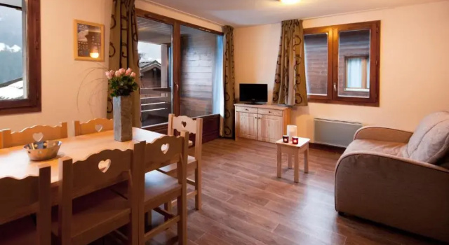 Апартаменты c 1 комнатой Lagrange Vacances Les Chalets du Mont Blanc