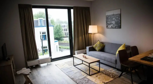 Студия Utrecht City Apartments - Huizingalaan