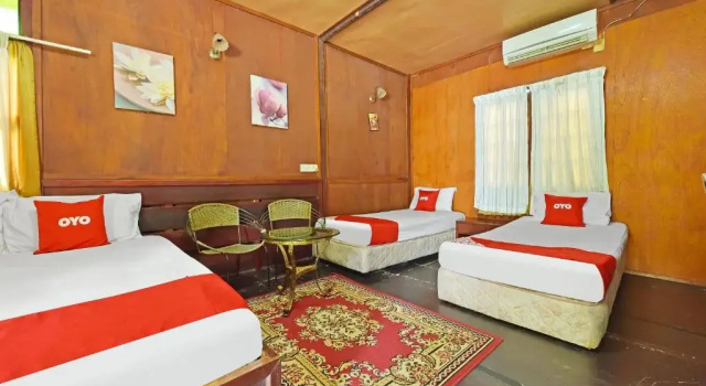 Люкс OYO 90595 Pelangi Beach Resort Cherating