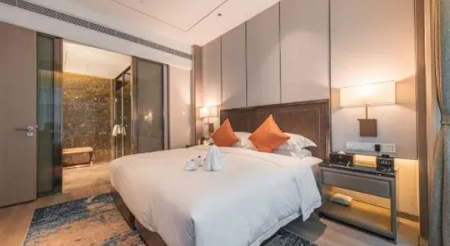 Люкс с видом на сад WenPu Hotel