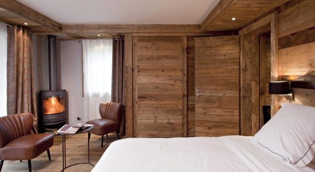 Семейный номер Standard Chalet-Hôtel La Marmotte, La Tapiaz & SPA, The Originals Relais