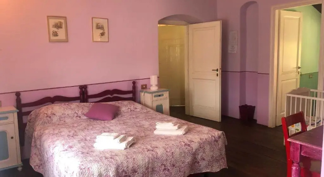 Четырёхместный номер Standard с видом на горы Agriturismo Cerrolungo