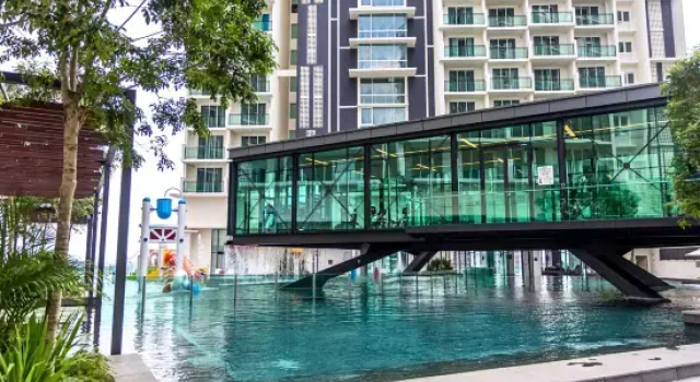 The Shore l Luxury 3BR l 6-9pax l Direct Mall Access l Jonker Street by Jay Stay Management, Забронировать Отель Отели Малакки с бассейном, рядом с Church of St Francis Xavier, Бассейн