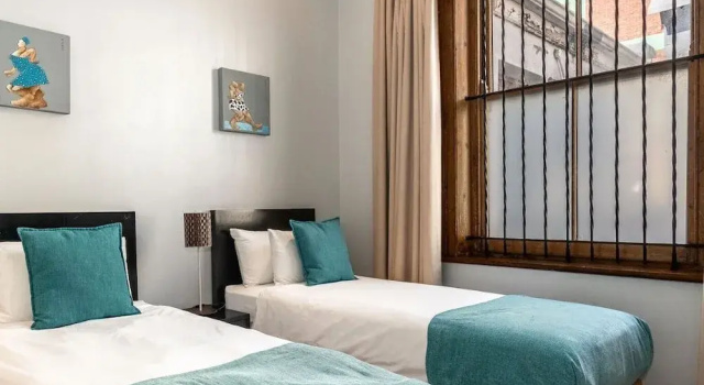 Апартаменты Standard с 2 комнатами с видом на город Long Street Self Catering Apartments
