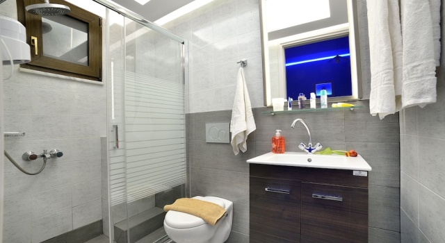 Семейные апартаменты c 1 комнатой с балконом Mythos- Platanias- Hotel -Apts