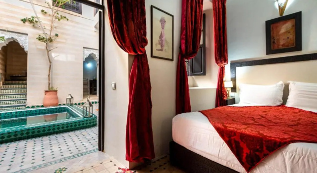 Двухместный номер Standard с видом на озеро Riad La Croix Berbere