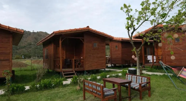 Двухместный номер Deluxe Cirali Natural Life Bungalows Hotel