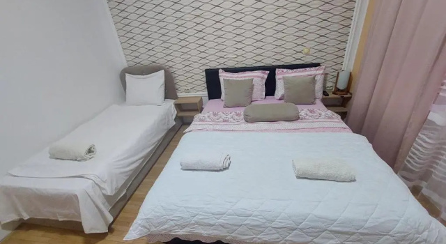 Апартаменты c 1 комнатой с балконом Petreski Apartments 1