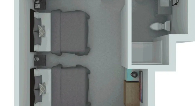 Classic dublă cameră The Mill Hotel