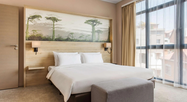 Студия Premium с видом на окрестности Radisson Serviced Apartments Antananarivo City Centre